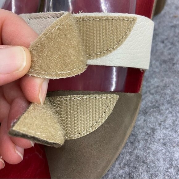 Loints of Holland Timeless Comfort Heeled Leather Sandal Women’s Size 41 / US 10 - Picture 10 of 12